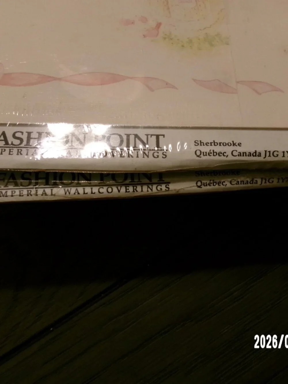 2 NOS 1987 Roll of PRECIOUS MOMENTS WALLPAPER BORDER 5 Yards Prepasted